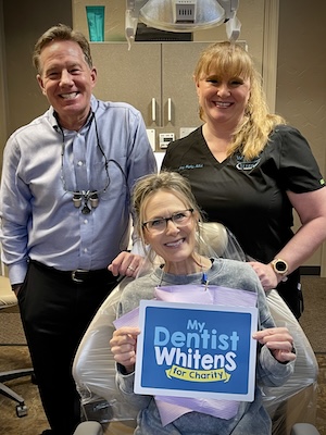 whiten for charity