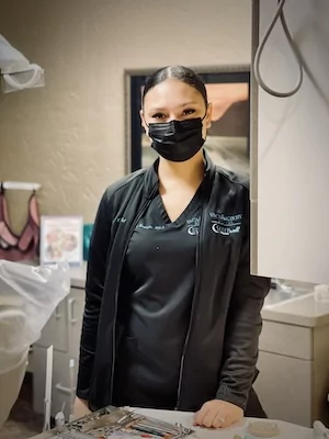 female staff member