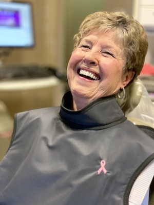 real patient smile