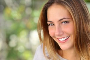 Smiling woman